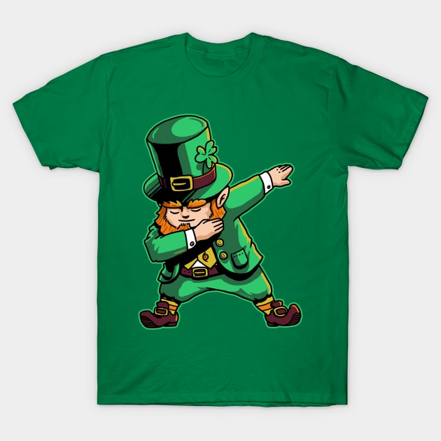 Dabechaun Dabbing Leprechaun St Patrick Day Shirt March 17th II T-Shirt by vo_maria